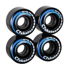 C SEVEN C7skates Premium Roller Skate Wheels Midnight