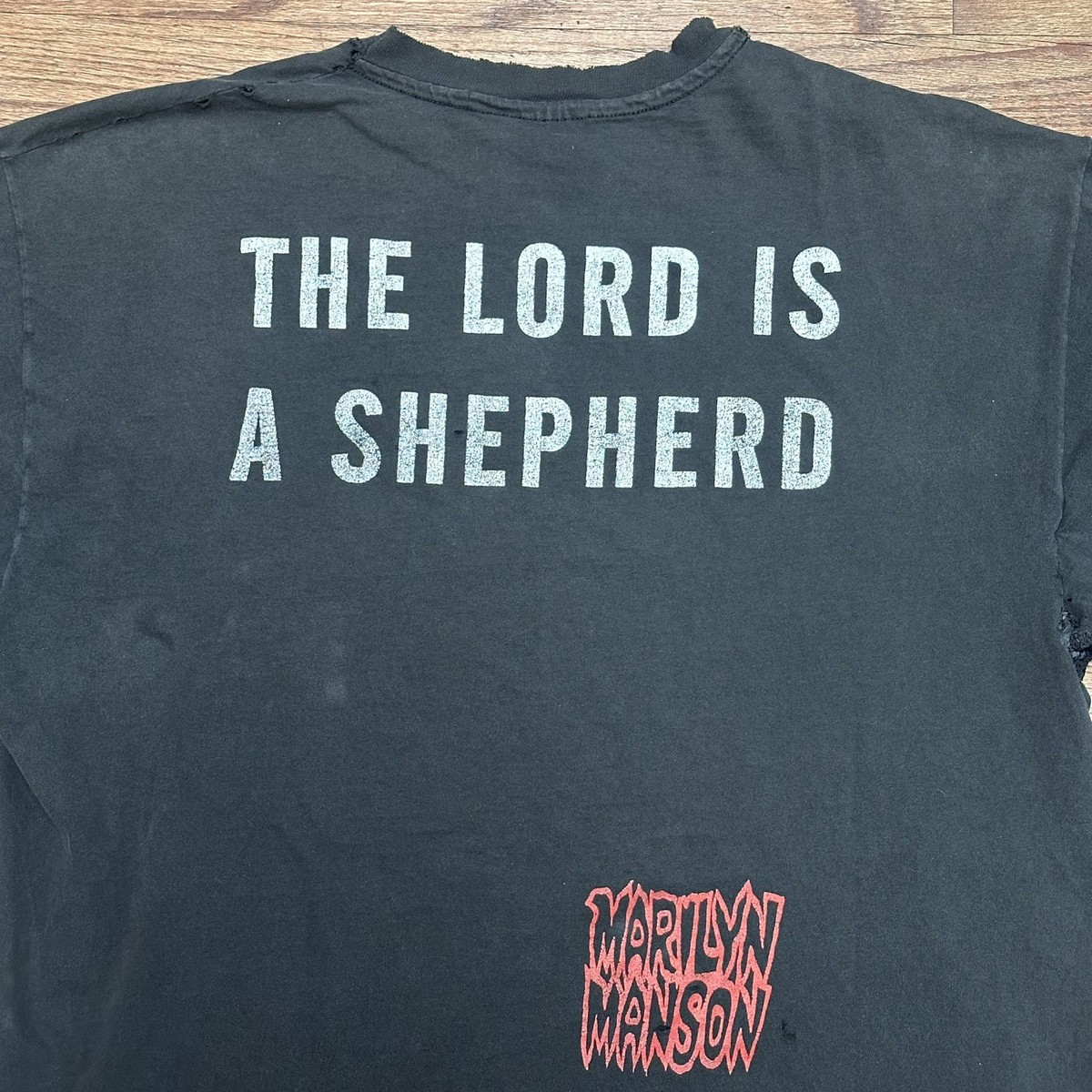 VTG 1994 Marilyn Manson Beware of God The Lord Is A Shepard Band T