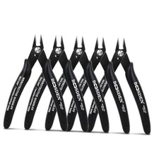 5 Pack Micro Wire Cutters, 5-Inch Flush Cutter for Jewelry Micro - 5 Pack