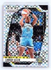Lindsay Allen 2024 Panini Prizm WNBA #107 Checkerboard Prizms SSP