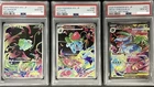 PSA10 Bulbasaur Ivysaur Venusaur AR SAR Set 087/ 064/065 Mega Brave Pokemon
