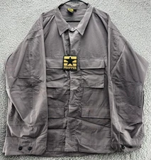 Propper Public Safety Tactical Shirt 3XL Gray Ripstop Utility Military Police