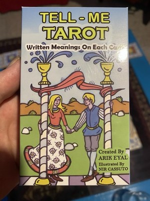 【絶版希少品】tell me tarot Original TELL ME TAROT by ARIK EYAL - New Edition- Formerly by