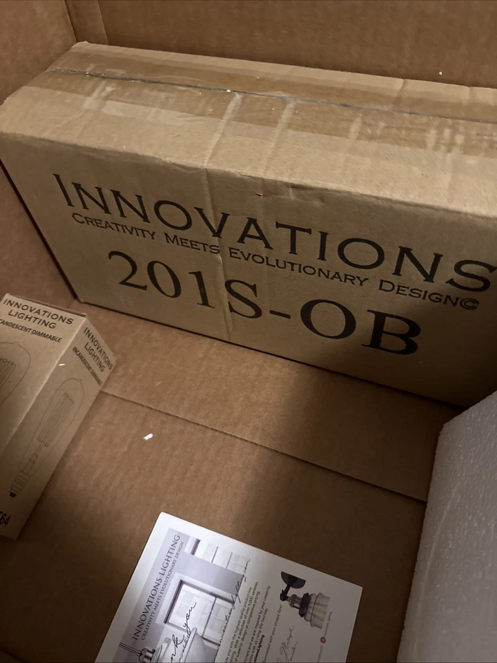 Innovations XL 12" 1 Light LED Mini Pendant, Bronze/Cone - 206-OB-G42-L-LED - Image 3 of 4