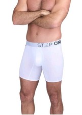 Step One Bamboo Boxers Mens S -  Stretchy  Ultra-Soft  Premium      900 FEEDBACK