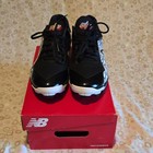 New Balance Men's Baseball Cleats Black/White/Gray US 10.5 Wide — photo 7