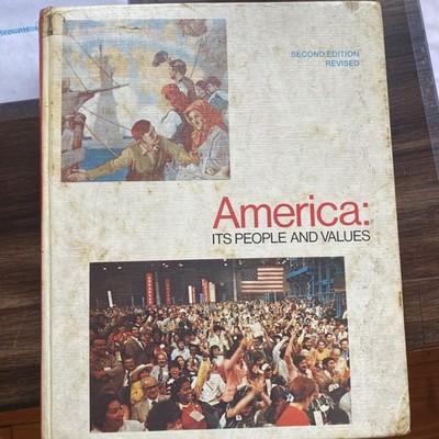 America, its people and values Second Edition Wood/Gabriel/Diller Hardcover