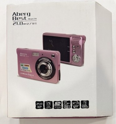 Aberg Best ABcam 218 Digital Camera 21MP 8x Digital Zoom (Brand New)