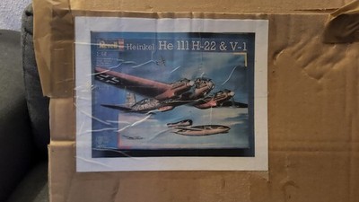 Modellbausatz Revell 1:48 Heinkel He 111 H-22 & V-1 inkl. Interieur