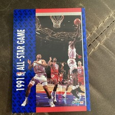 Fleer 1991-92 NBA All-Star Game Michael Jordan Barkley Bird #238 Unforgettable