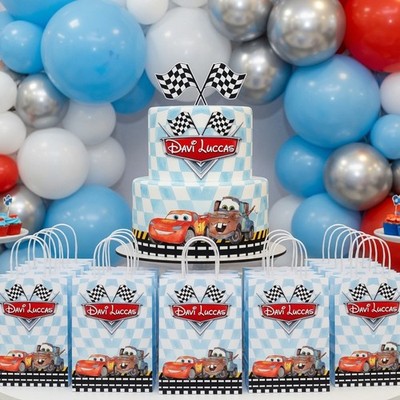 Süße Party Geschenktüten Autos - Geburtstag Party Gastgeschenke 
