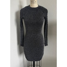 I.N. San Francisco | Grey Lurex Sweater Dress size XS