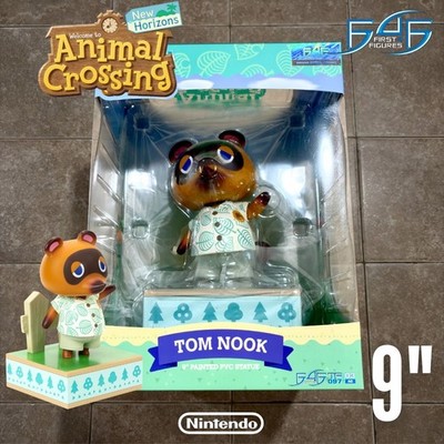NEW 2026 Tom Nook Animal Crossing New Horizons 9'' PVC Statue First 4 Figures F4F