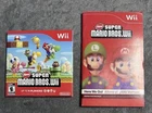 New Super Mario Bros. Wii (Game + Cardboard Sleeve) Complete with manual tested