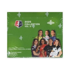 2025 PARKSIDE NATIONAL WOMEN'S SOCCER LEAGUE NWSL COLLECTION VOLUME 2 HOBBY BOX
