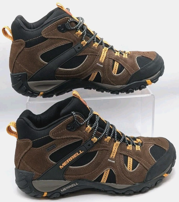 Merrell Yokota Trail Hiking Shoes Waterproof Boots Gunsmoke 