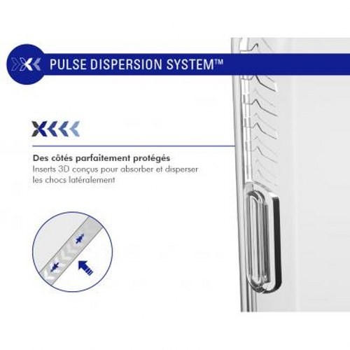 Coque iPhone 14 Pro Max Force Case Pulse renforcée fabrication française transparente - 3