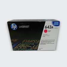 Genuine HP 643A Q5953A Magenta Toner Cartridge LaserJet 4700 Series New Open Box