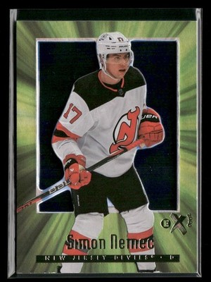 2023-24 Skybox Ex2000 - Rookies Simon Nemec #102 (RC)