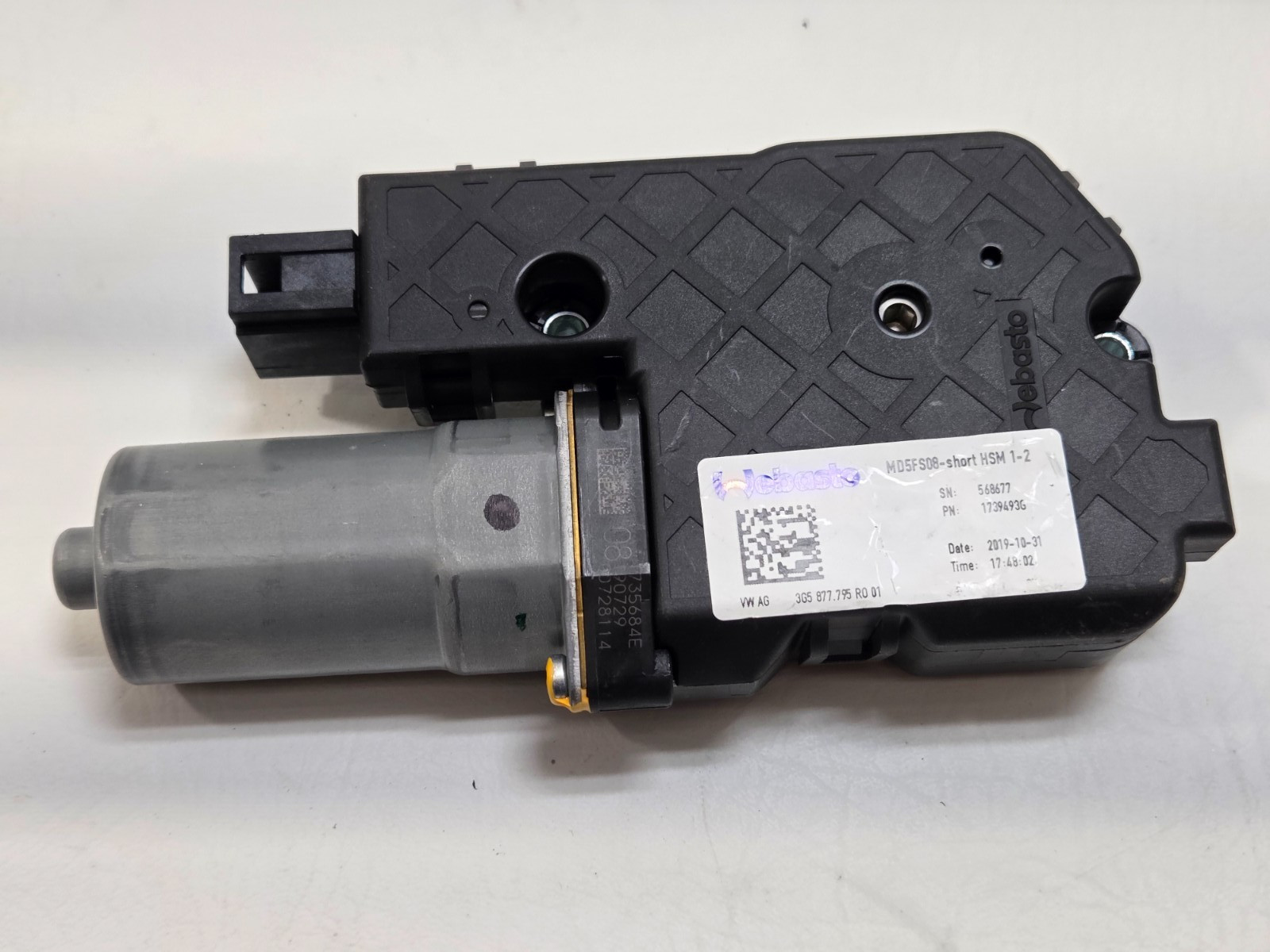 2018-24 Lamborghini Audi Sunroof Roof Glass Motor Drive 3G5877795 OEM