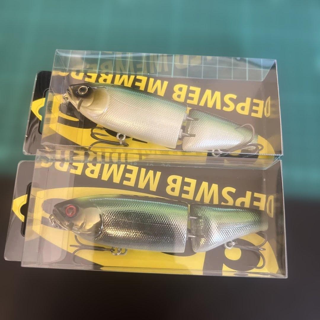 Deps Big Bait Set Ivogue Zero Glass Cat Slide Swimmer 175 Blue Shooter Jr - Image 4