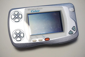 Bandai WonderSwan Color Pearl Blue WSC-001 Handheld Console Tested Working Japan