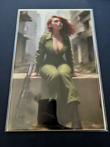 Gun Honey Heat Seeker #1 Will Jack Virgin Variant Low Print Run NM+