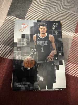 VICTOR WEMBANYAMA 2025-26 Topps Signature Class AFTER IMAGE INSERT! SPURS