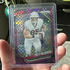 Panini Prizm Purple Power - Trey McBride #274 Cardinals NFL Football /49 2025