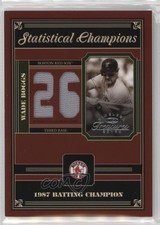 2004 Donruss Timeless Treasures Number 18/26 Wade Boggs #SC-30 HOF lz7