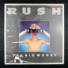 Rush The Big Money 3 Tracks vinyl record VTG 12" Single UK Press 45 RPM, NM M-