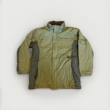 Vintage LL Bean Ski Jacket Kids Hood Green Gray Coat Jacket Parka XL 18