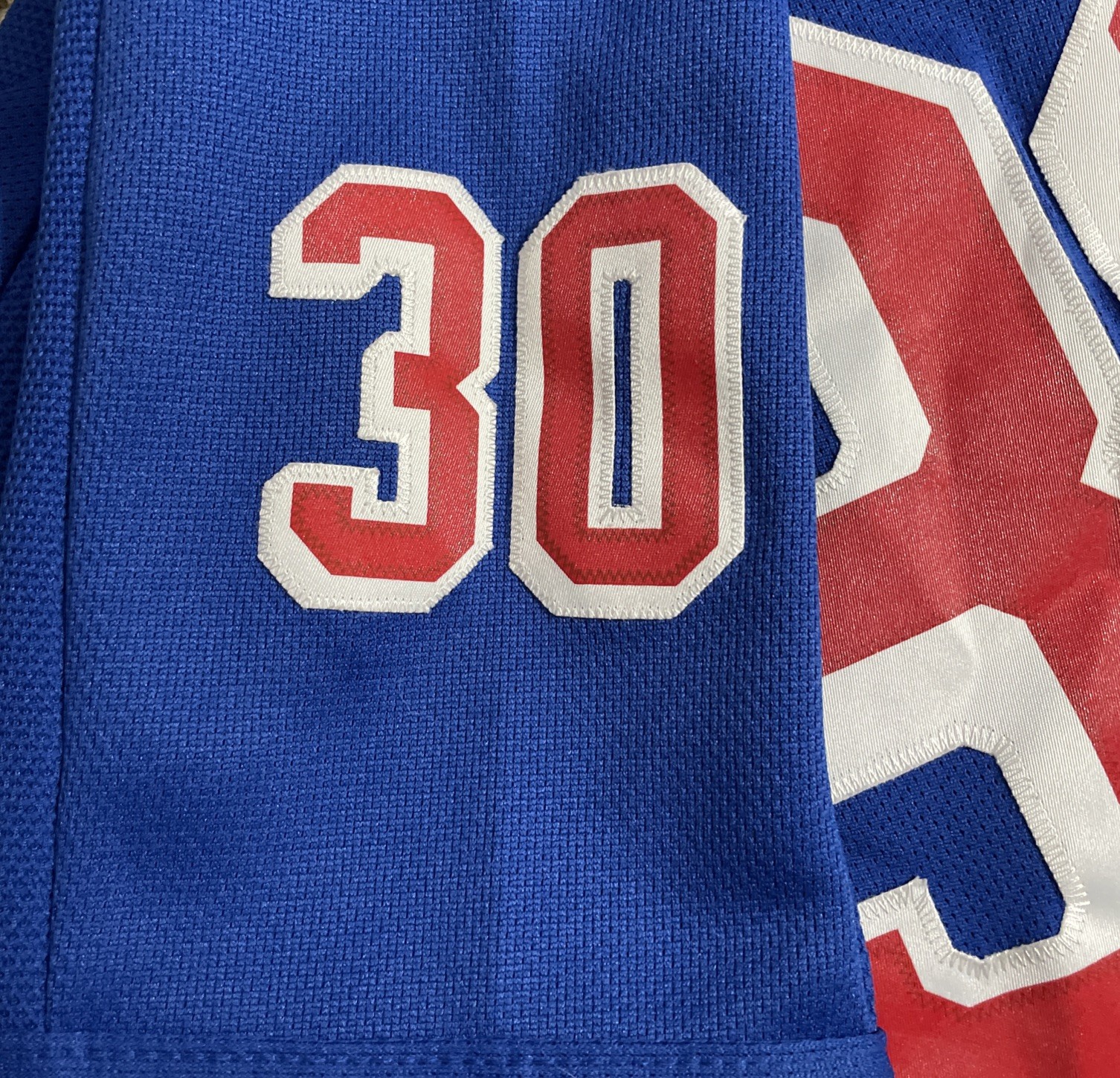 New York Rangers #30 Henrik Lundqvist Youth Hockey Jersey Size  L/XL