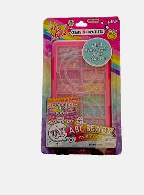 Bead Jewelry Making Kit. Just My Style -2in1 Bead Kit With Case & Workstation