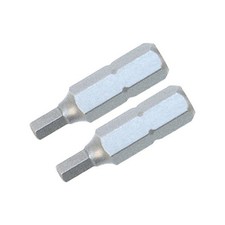 Wiha 71363 Standard Bit Hex 7/64 X 25Mm - 2 Pack