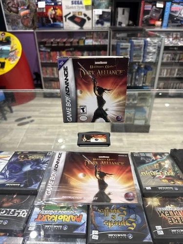 Baldurs Gate: Dark Alliance - Game Boy Advance GBA - CIB Complete Tested