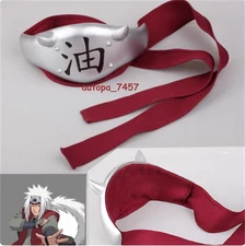 Anime Jiraiya Headband Cosplay Accessory Headwear Forehead Protection Cosplay