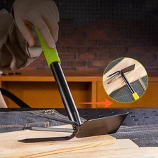 Hoe and Cultivator Heavy Duty Hand Hoe Tiller for Planting Digging Weeding