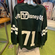 2026 Disney Parks Walt Disney World Spirit Jersey Green Size XL