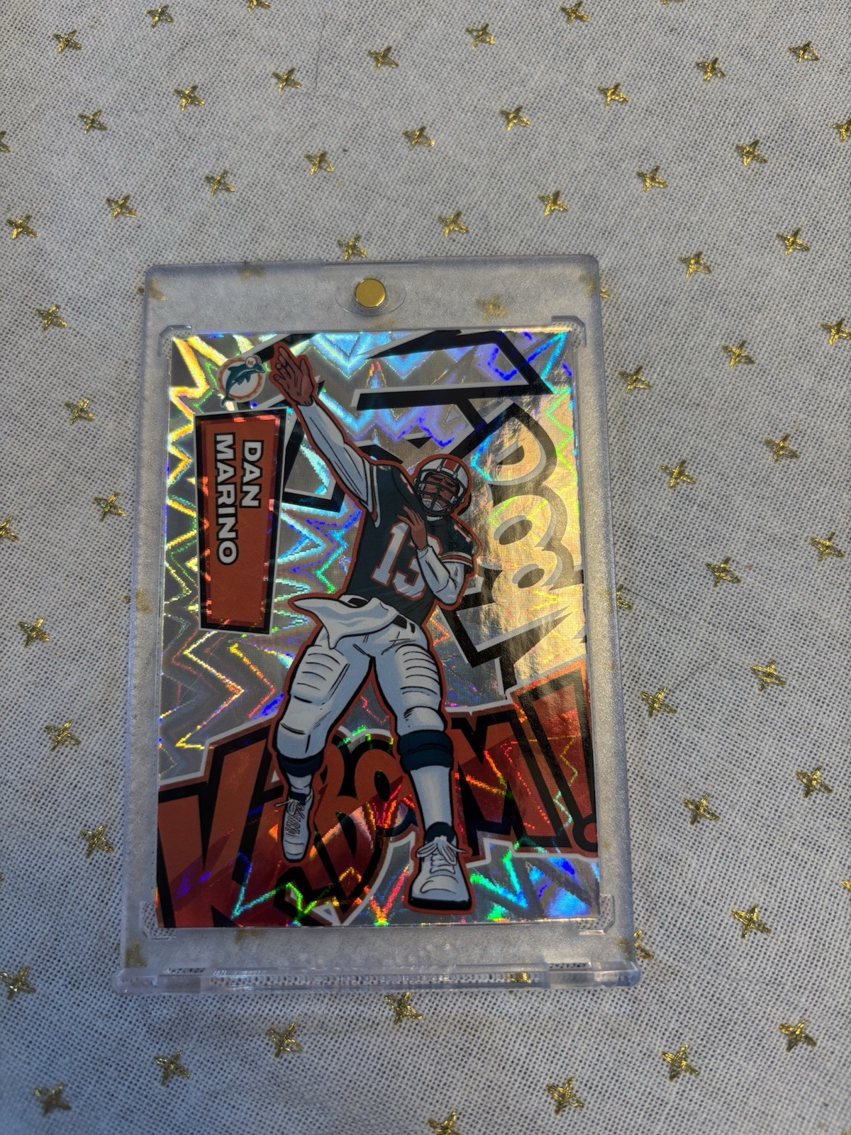 2025 Absolute Dan Marino Kaboom *Clean* Dolphins HOF Great 
