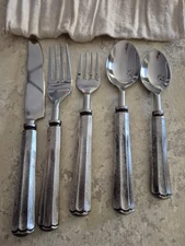 New 6 Piece Sets Of Silverware
