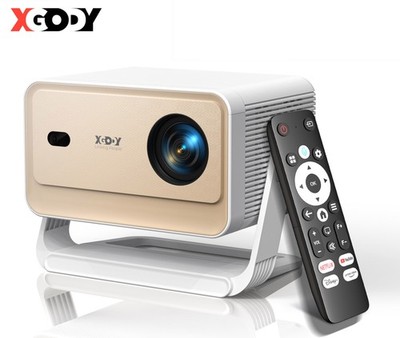 XGODY Video Beamer N6 Pro Netflix Official 4K FHD Projektor Autofokus Whale OS