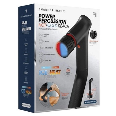 NOB Sharper Image Power Percussion Hot & Cold Reach Percussion Massager