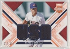 2019 Elite Extra Edition USA National Team Materials Orange Bryson Brigman 00ab