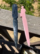 Two Fuller Brush Plastic Letter Openers