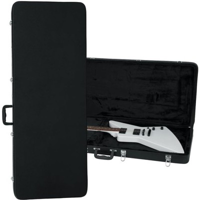 Cases Traditonal Series Hard-Shell Wood Case for -Shape Electric Guitar Bodie...