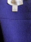 SIZE S TALBOTS Long Sleeve Purple Open Sweater INVPV3967 — photo 2
