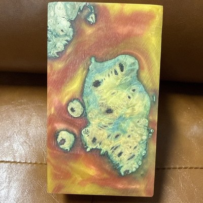 Stabilized wood block, Knife Handle Block, Turning Blank, custom projects