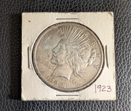 1923 Silver Dollar. Rare And In Great Condition