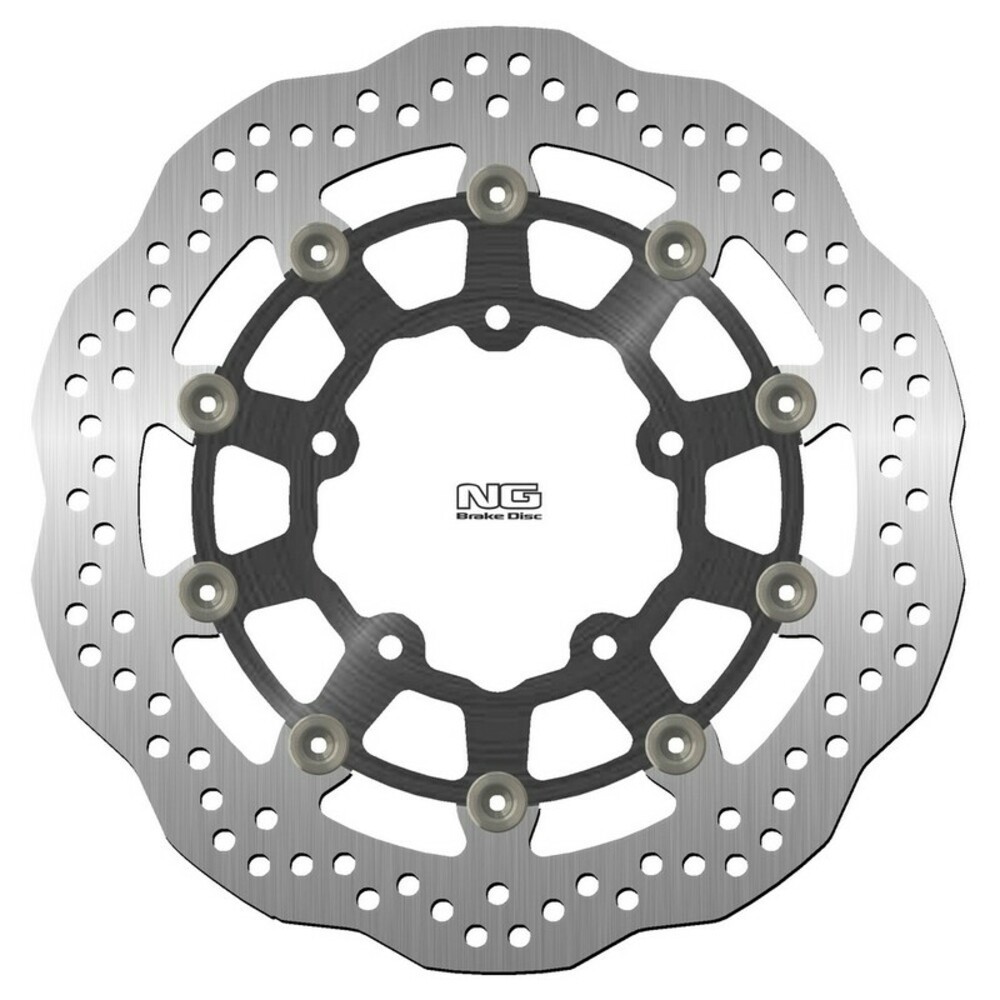 Free Shipping Ng Brakes Wavy Floating Brake Disc For Motorcycle Parts